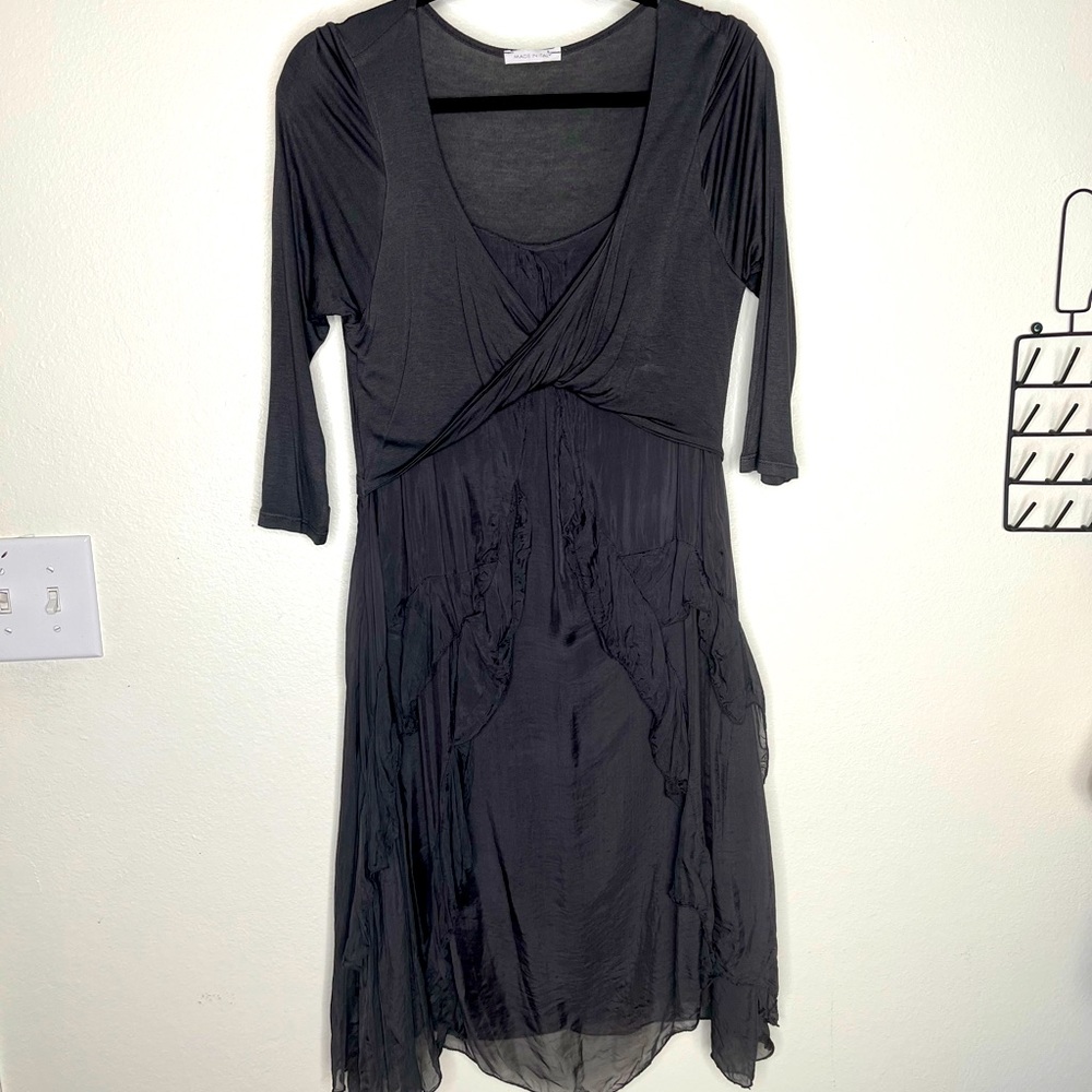 Made in Italy Silk Dress
